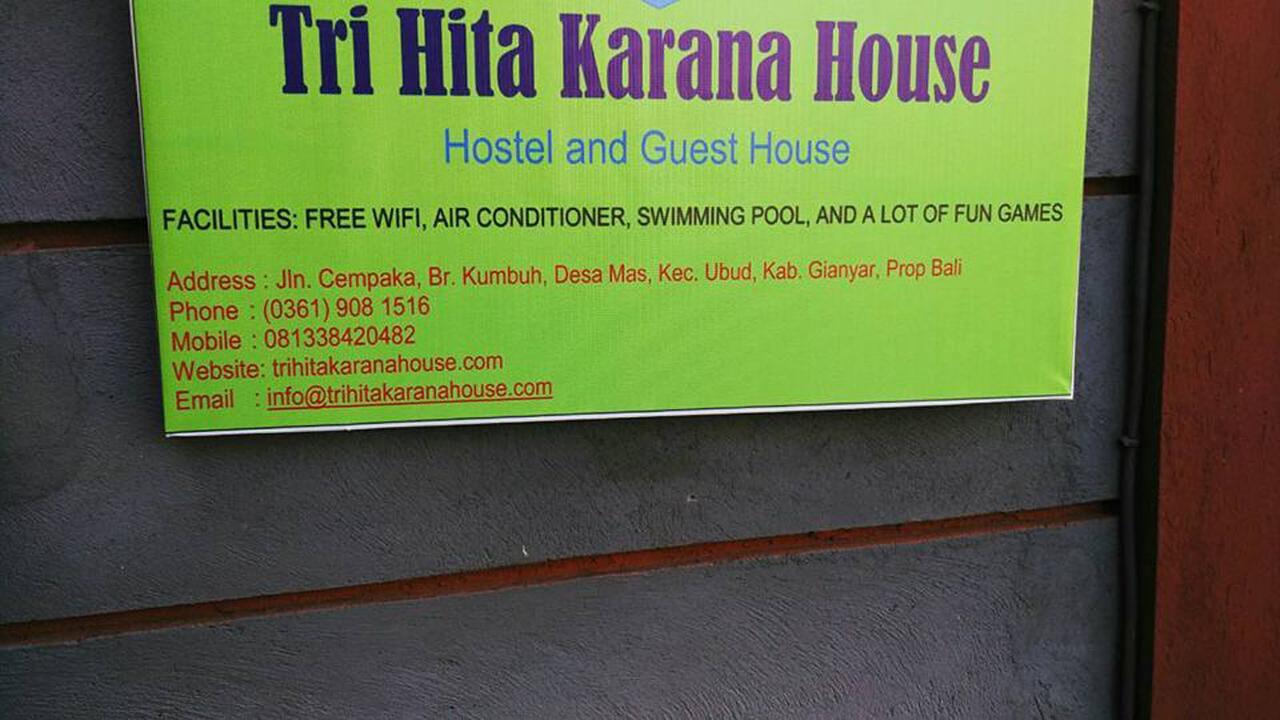 Hotel Tri Hita Karana House Mas  Esterno foto